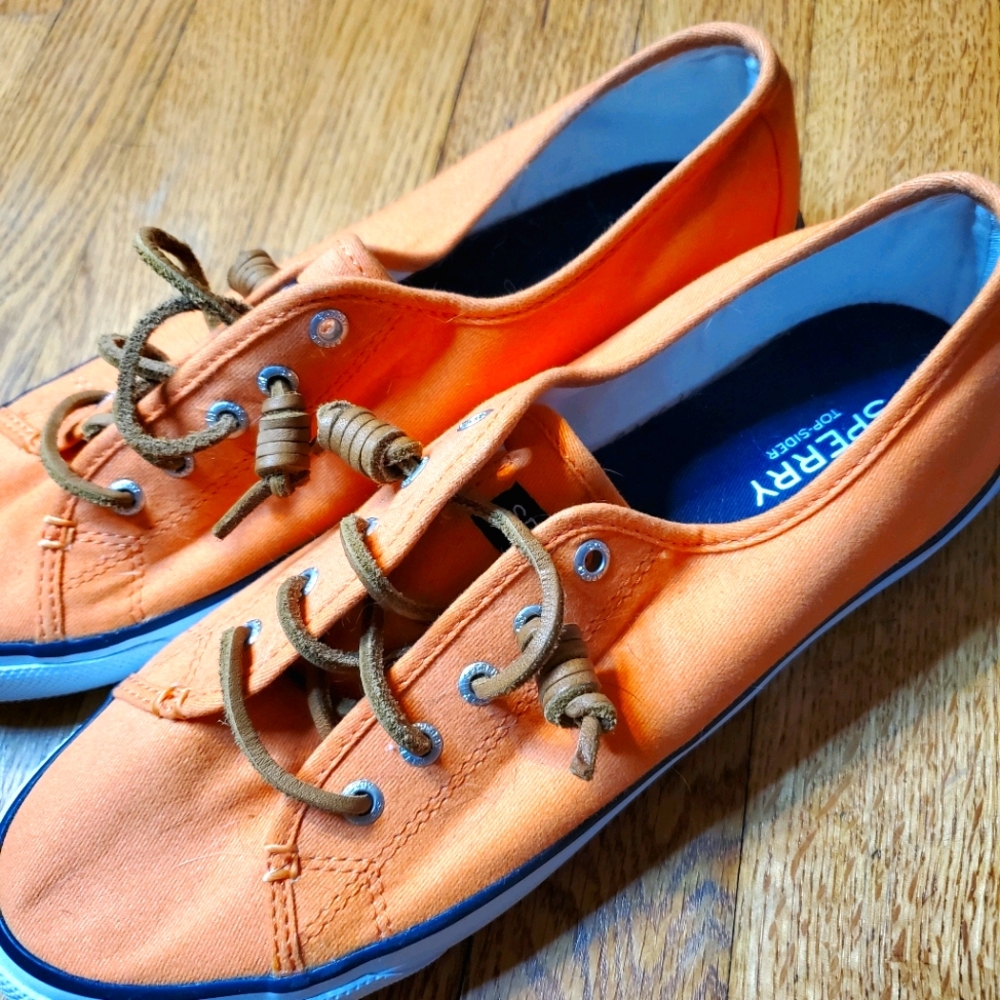 Orange Sperrys